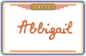 Abbigail����дӢ��