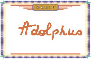 Adolphus����дӢ��