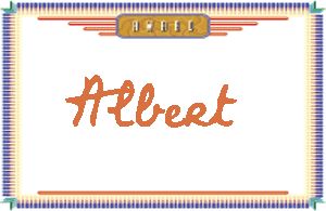 Albert����дӢ��