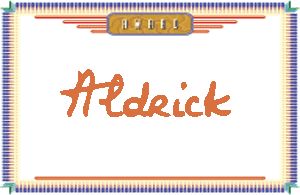 Aldrick����дӢ��