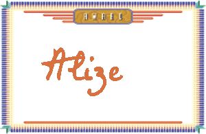 Alize����дӢ��