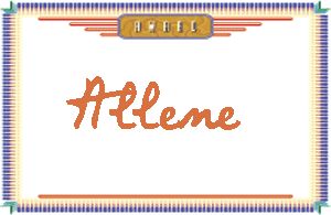 Allene����дӢ��