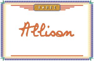 Allison����дӢ��
