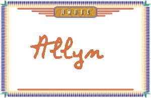 Allyn����дӢ��