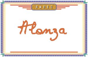 Alonza����дӢ��