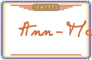 Ann-Marie����дӢ��