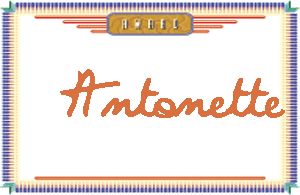 Antonette����дӢ��