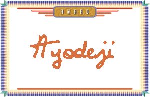 Ayodeji����дӢ��