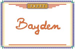 Bayden����дӢ��