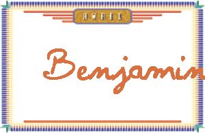 Benjamin����дӢ��