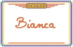 Bianca����дӢ��