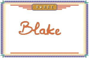 Blake����дӢ��