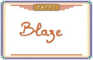 Blaze����дӢ��