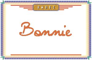 Bonnie����дӢ��