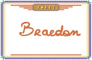 Braedon����дӢ��