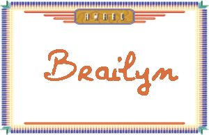 Brailyn����дӢ��