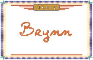 Brynn����дӢ��