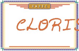 CLORIS����дӢ��