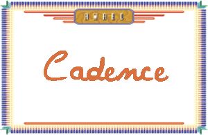 Cadence的手写英文