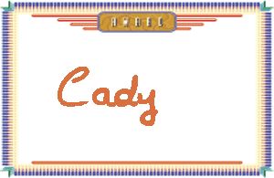 Cady����дӢ��