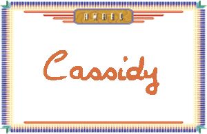Cassidy����дӢ��