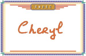 Cheryl����дӢ��