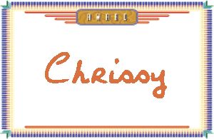 Chrissy����дӢ��