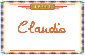 Claudio����дӢ��
