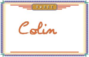 Colin的手写英文