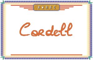 Cordell����дӢ��