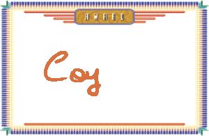 Coy����дӢ��