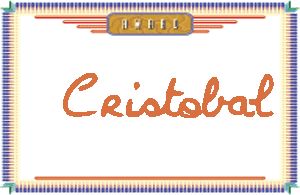 Cristobal����дӢ��