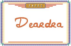 Deardra����дӢ��