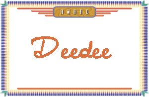 Deedee����дӢ��