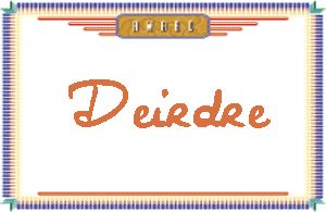 Deirdre����дӢ��