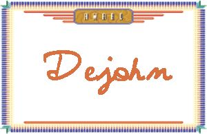 Dejohn����дӢ��