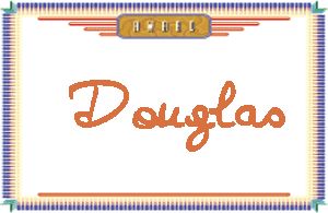 Douglas����дӢ��