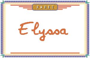 Elyssa����дӢ��