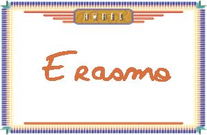 Erasmo的手写英文
