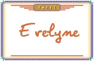 Evelyne����дӢ��