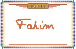 Fahim����дӢ��