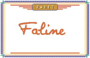 Faline����дӢ��
