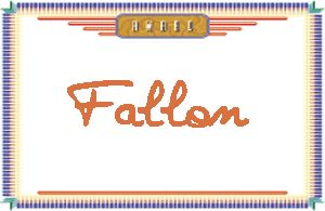 Fallon����дӢ��