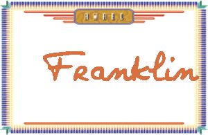Franklin����дӢ��