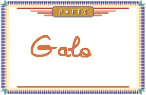 Galo����дӢ��