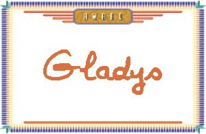 Gladys����дӢ��
