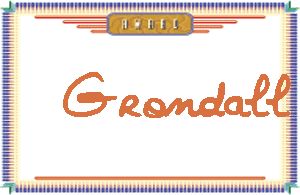 Grondall����дӢ��