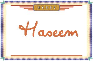Haseem����дӢ��