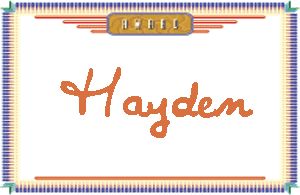 Hayden����дӢ��