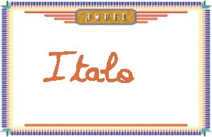 Italo����дӢ��